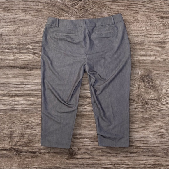 Apt. 9 Women's Cropped Sleek Charcoal Dress Pants Size 16 - Picture 2 of 2